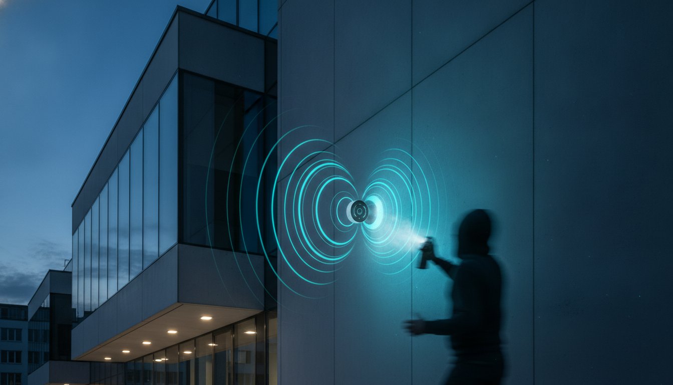 Spraydosen-Geräusche erkennen: Wie intelligente Akustik-Sensorik Graffiti verhindert
