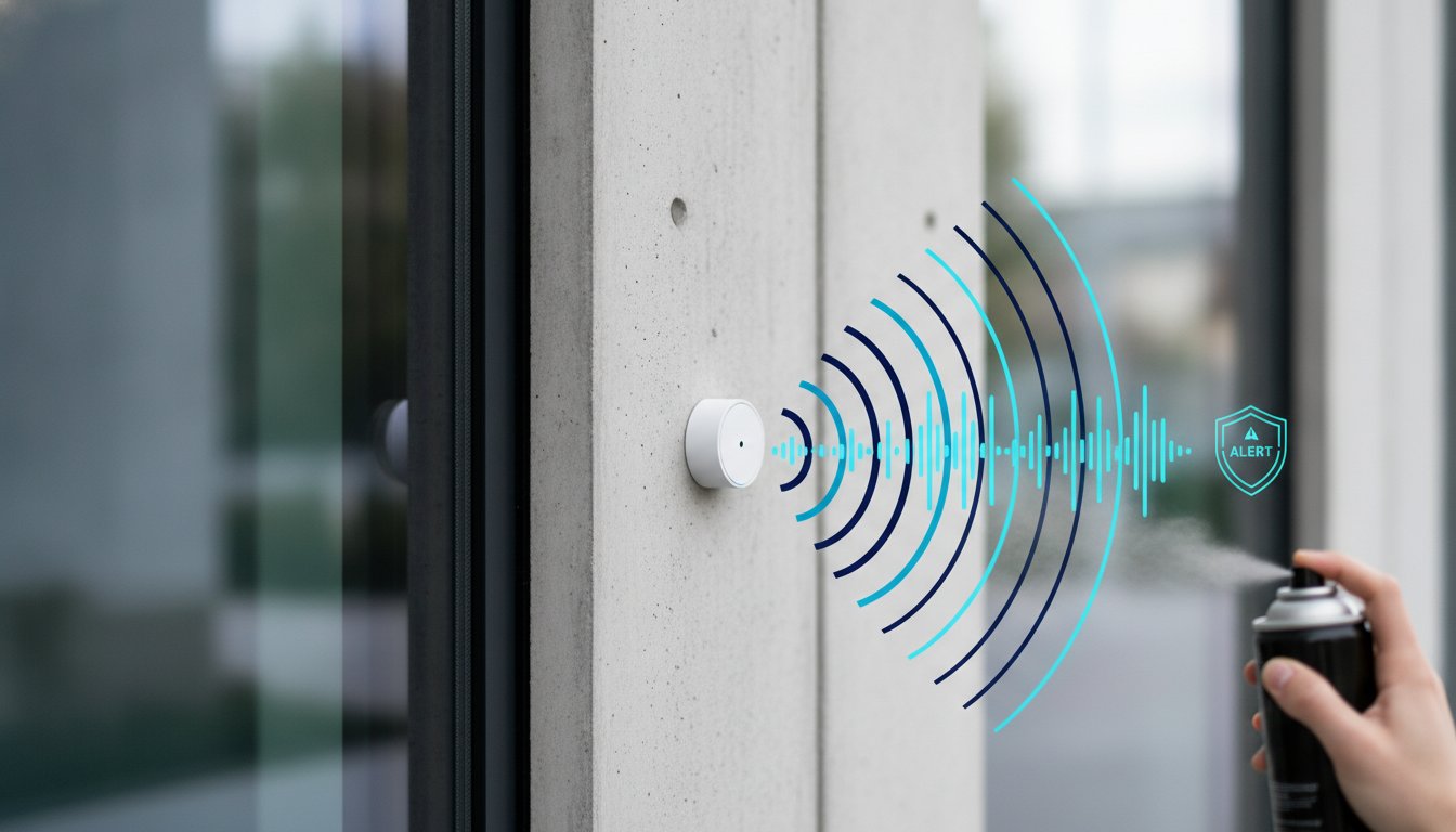 Akustische Graffitierkennung: Wie intelligente Sensorik Fassadenschäden verhindert